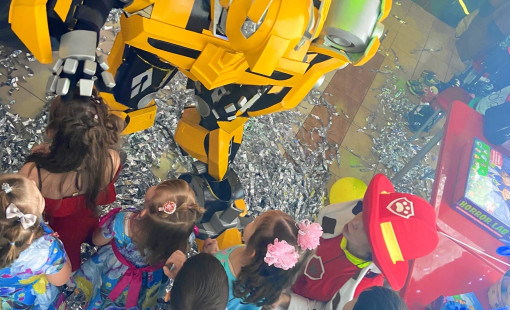 Детский день рождения в кафе